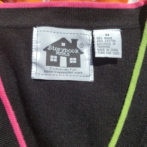 "Shopping Girl" Storybook knits sweater - Picture 2 of 11